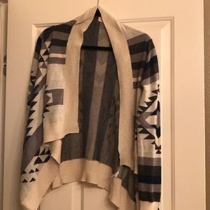 Pink Republic multi-color cardigian